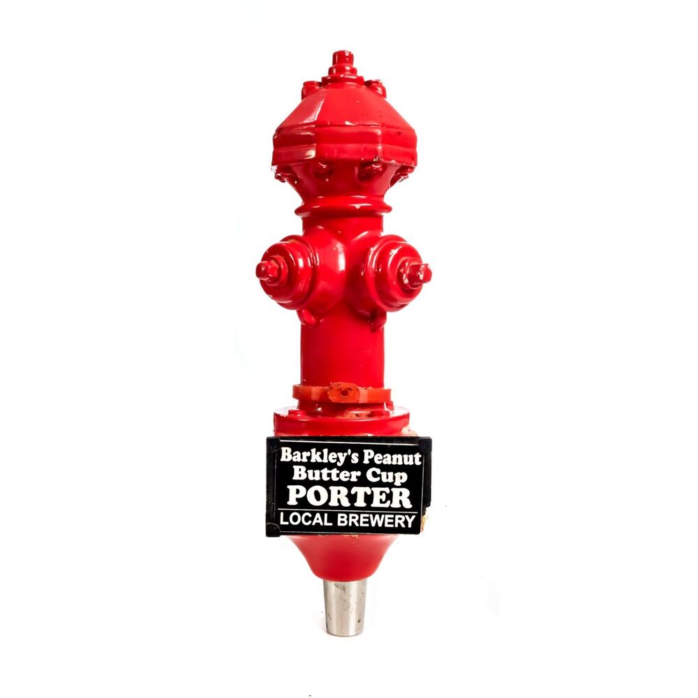 Barkley's Peanut Butter Cup Porter Tape Handle - Fire Hydrant - Rough Condition